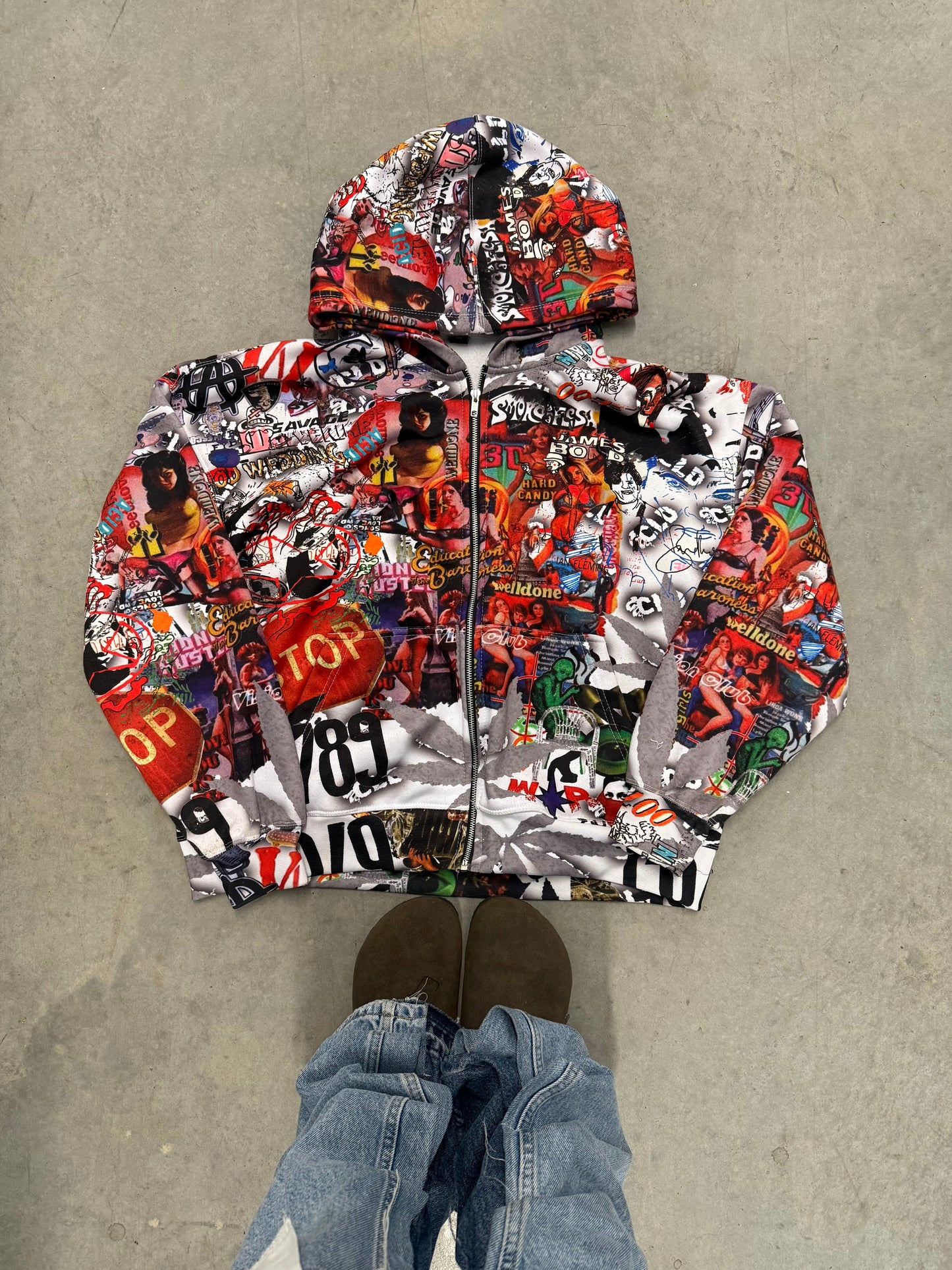 Clouded “Art Overload” Hoodie